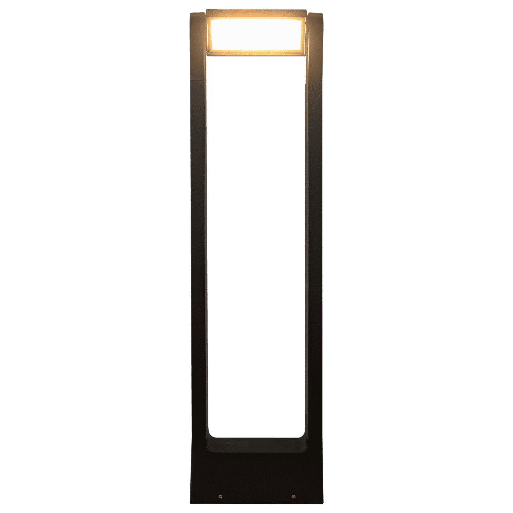 CDPA56 8W Low Voltage LED Rectangular Adjustable Bollard Landscape Pathway Lighting - Kings Outdoor Lighting