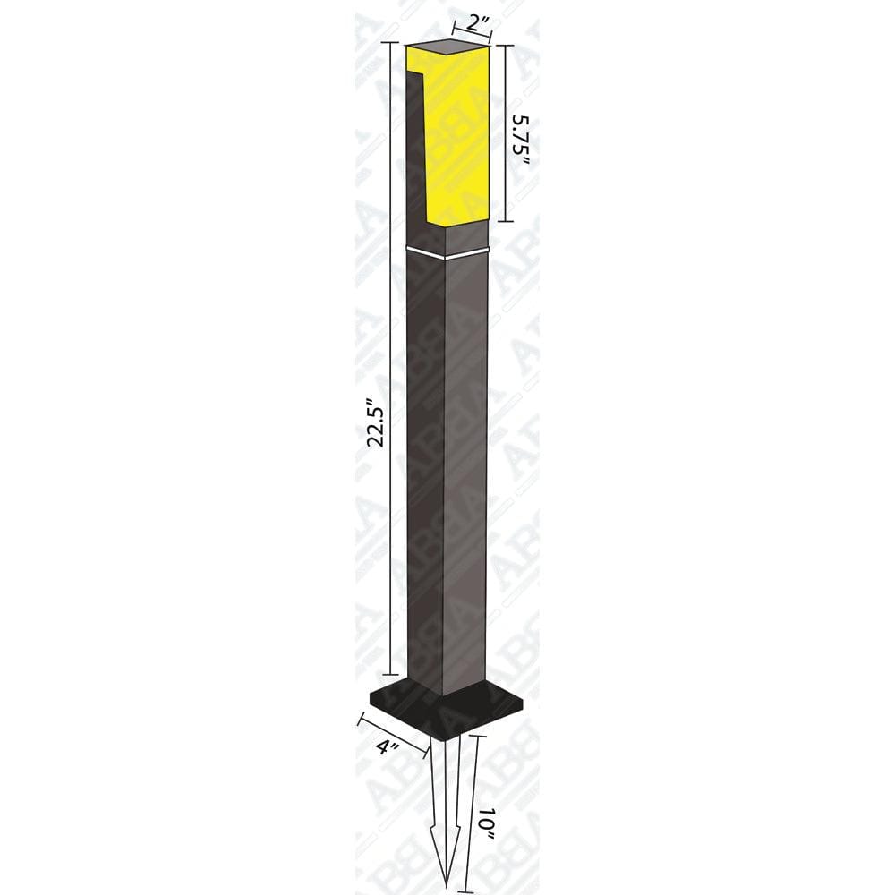 Low Voltage LED Bollard Landscape Light | Low voltage garden lights.