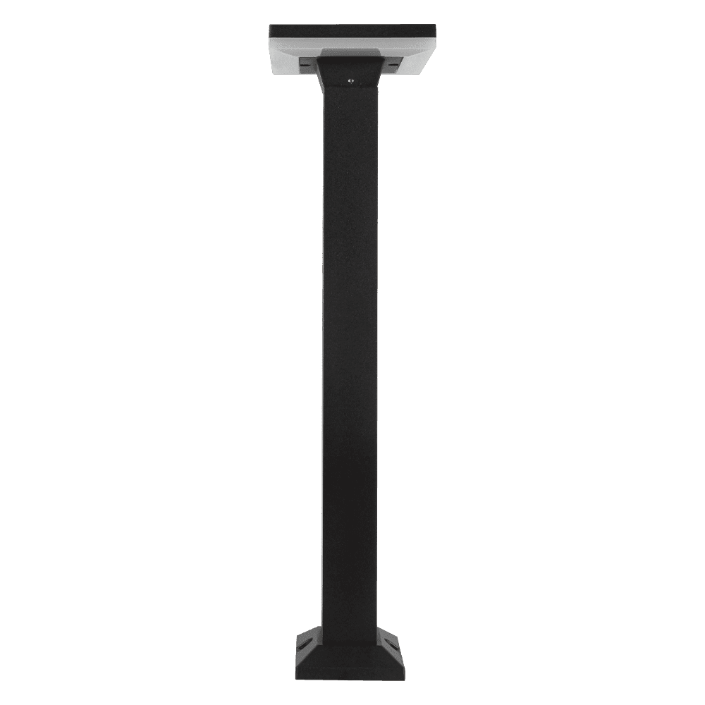 CDPA63 12W Bollard Pathway Lighting LED Square Top Modern Low Voltage - Kings Outdoor Lighting