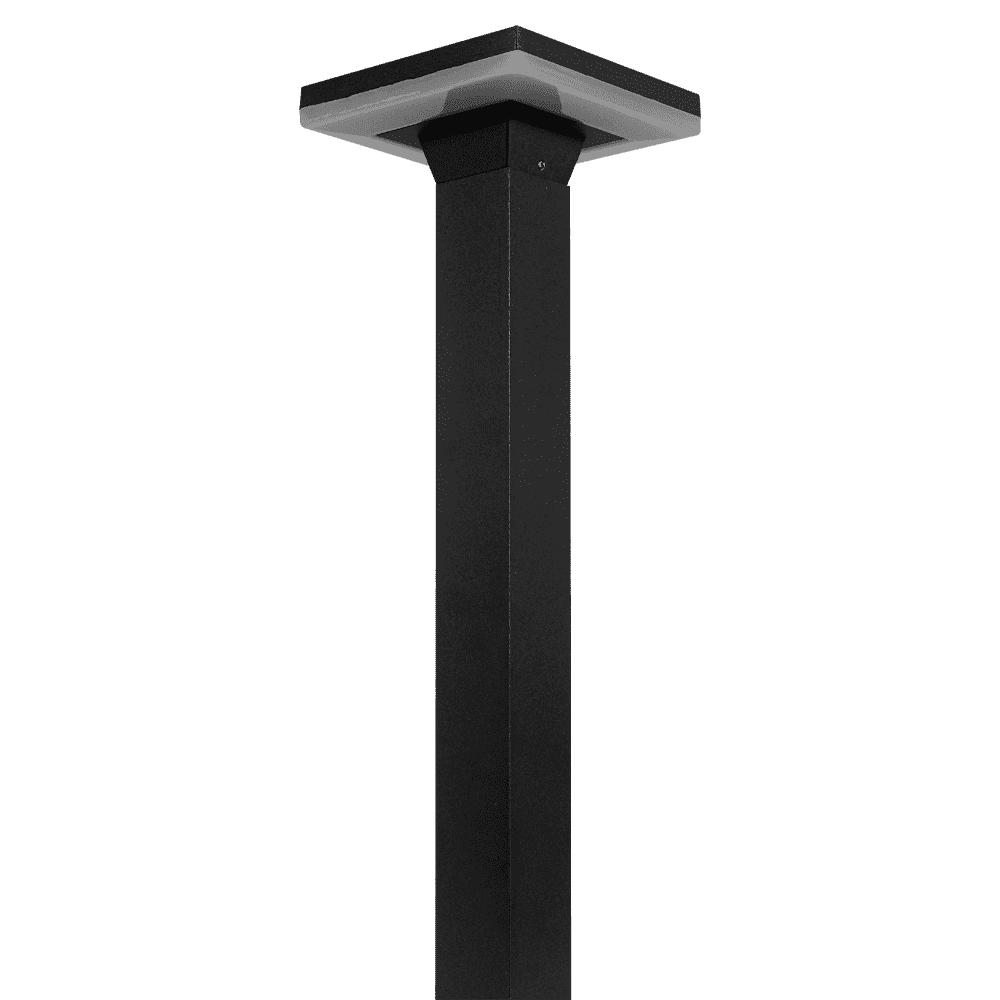 CDPA63 12W Bollard Pathway Lighting LED Square Top Modern Low Voltage - Kings Outdoor Lighting