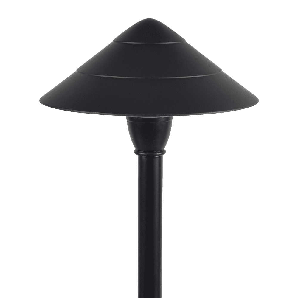 CDPA65 3W 12V Mushroom LED Path Light Beaded Swivel Hat Landscape Fixture - Kings Outdoor Lighting