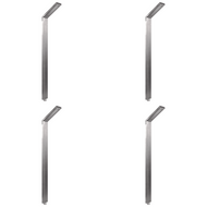 CDPS59 4x/8x/12x Package 3W Stainless Steel 12V Low Voltage LED Linear Path Light Directional Fixture - Stainless Steel / 4 Pack