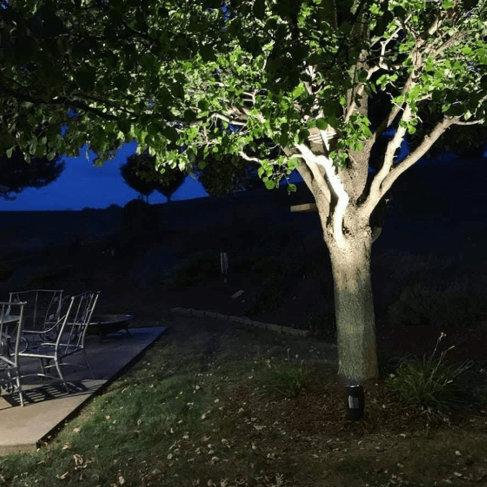 CDR12 12W Smart WIFI RGBW Narrow Beam Directional Landscape Garden Spotlight.