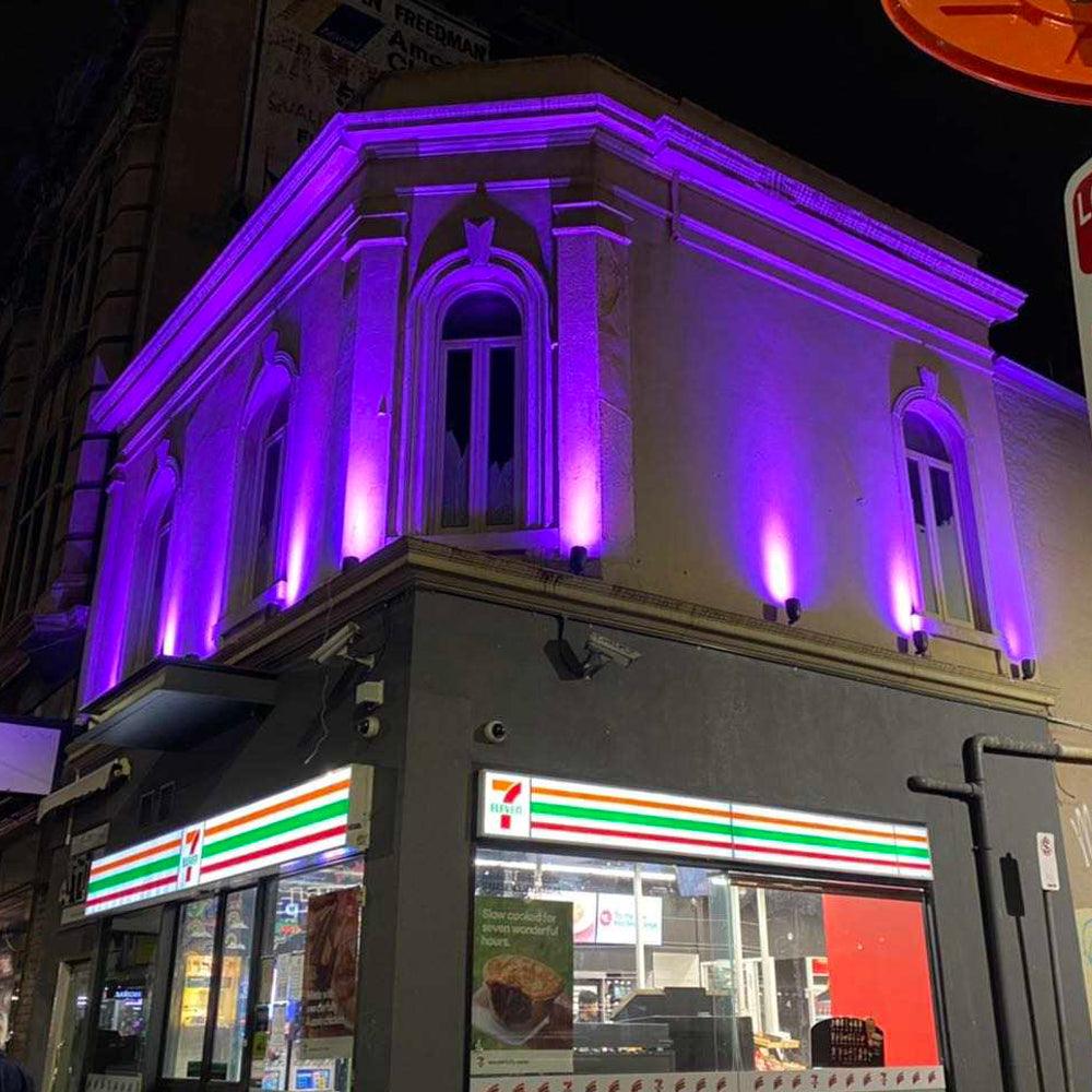 CDR12 12W Smart WIFI RGBW Narrow Beam Directional Landscape Garden Spotlight.