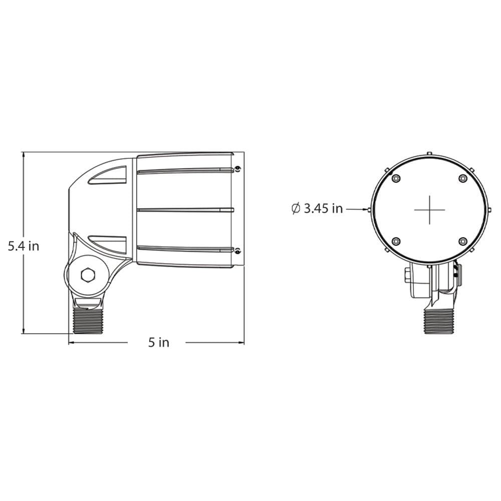CDR12 12W Smart WIFI RGBW Narrow Beam Directional Landscape Garden Spotlight.