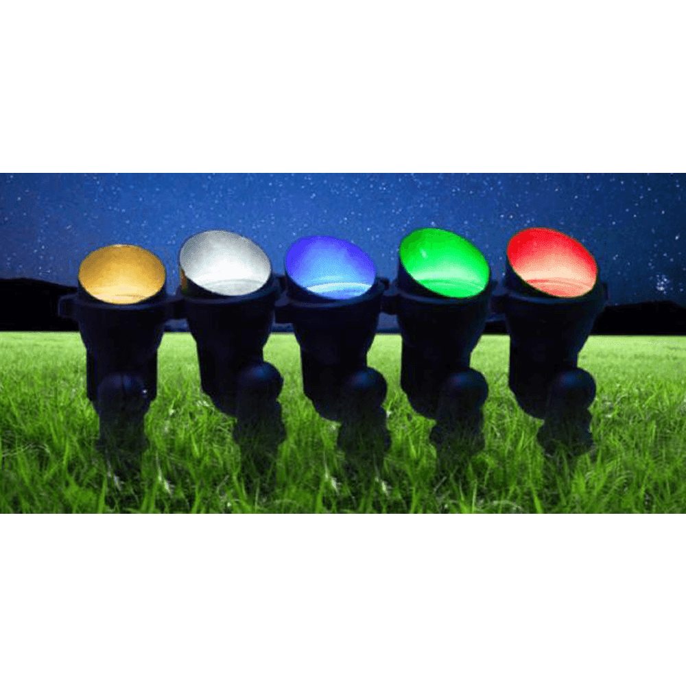 CDR85 9W RGB Directional Ground Landscape Garden Spotlight Waterproof Fixture.