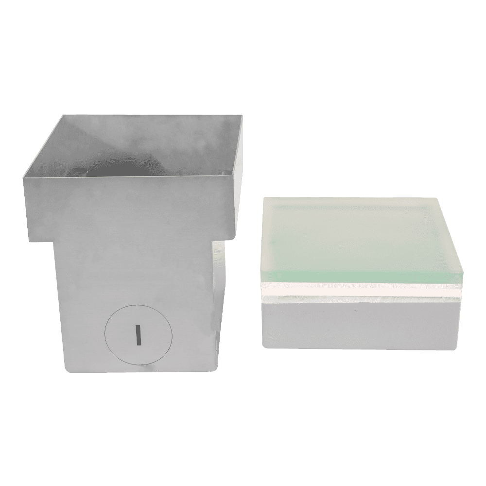 CRG30 Low Voltage In Ground RGB or WW LED Brick Paver Light Square IP67 Waterproof - Kings Outdoor Lighting