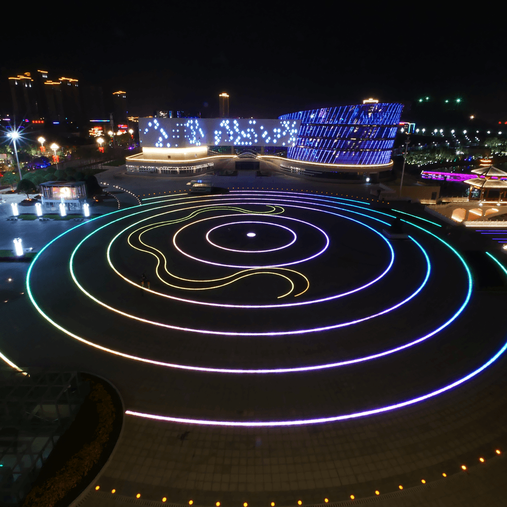 CRG30 Low Voltage In Ground RGBW or WW LED Brick Paver Light Square IP67 Waterproof.