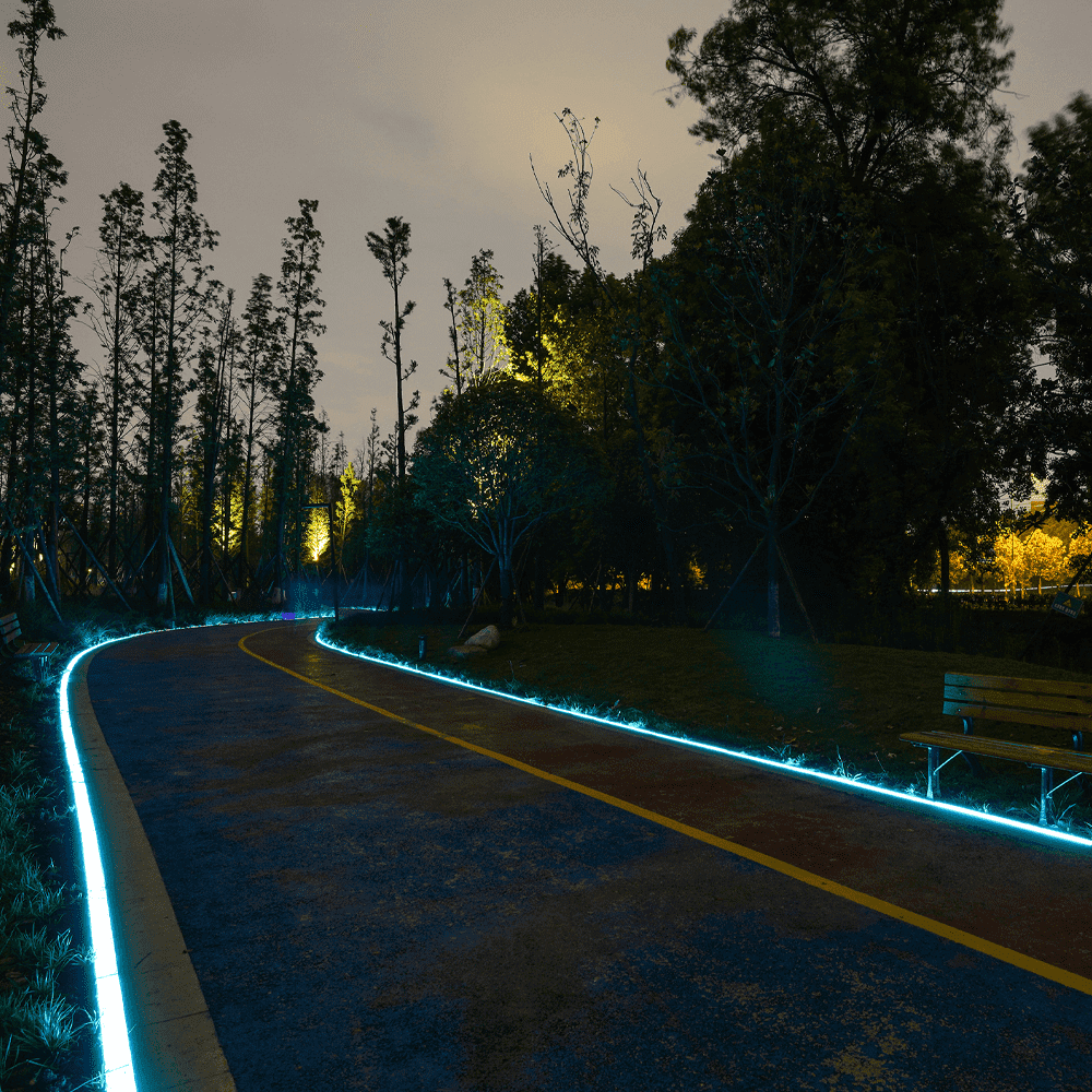 CRG30 Low Voltage In Ground RGBW or WW LED Brick Paver Light Square IP67 Waterproof.