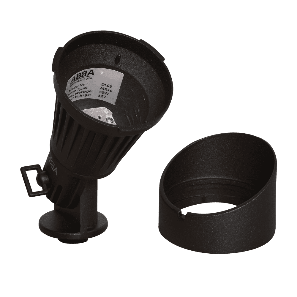 DL02 Low Voltage Waterproof LED Spotlight Directional Monopoint Lighting - Kings Outdoor Lighting