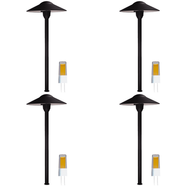 What are the differences in line voltage and low voltage outdoor lighting.