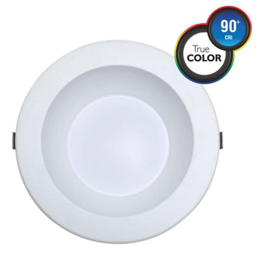 Smart 6" RGB Color Changing LED WiFi Dimmable Commercial Recessed Downlight.