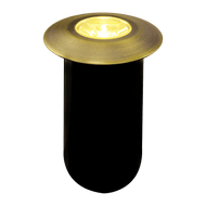 DMB52 1.5W 12V Low Voltage 3000K Warm White Integrated LED Landscape In-ground Brass Waterproof Well Lights Fixture