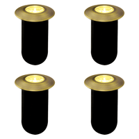 DMB52 4x/8x/12x Package 1.5W Low Voltage LED Landscape In-ground Brass Waterproof Well Lights Fixture