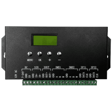 7-32V DC 30 channel LED DMX30 Controller Decoder Dimmer Light Control.
