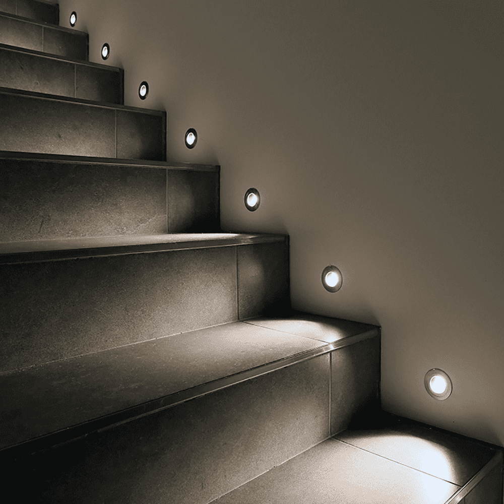 DM52 3W COB LED Low Voltage Ground Landscape Well Lights Waterproof Fixture.