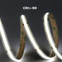 Luces de tira LED lineales sin puntos Luz de cinta FCOB DC12V de bajo voltaje