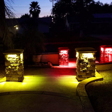 LED Christmas lights 12volts AC / DC Specifically for Landscape lighting  systems