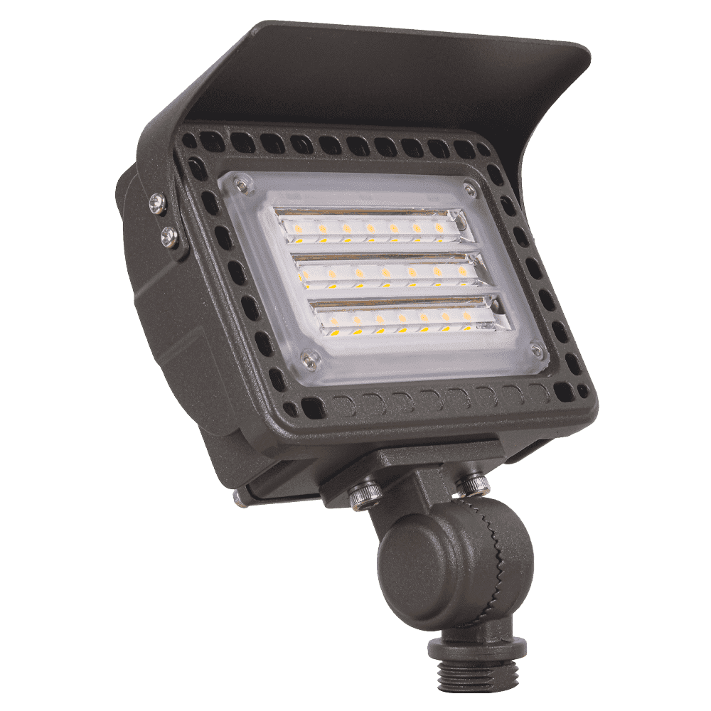 FLA12 Aluminum 12W Outdoor LED Low Voltage Landscape Lighting Flood Light - Kings Outdoor Lighting