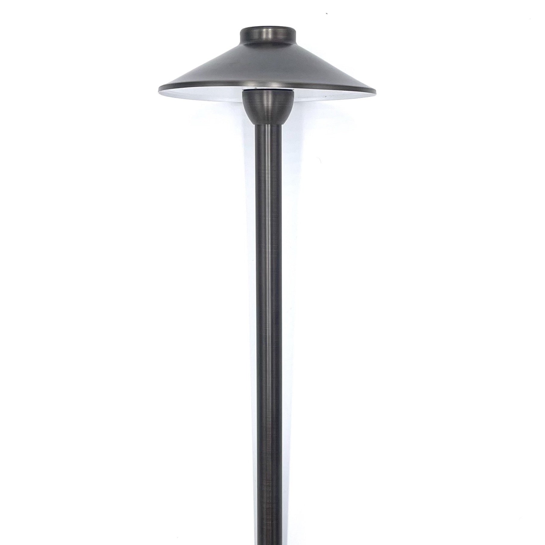 BPLP04 Rein Brown Brass Path Light Low Voltage Outdoor Lighting, image size:1809x1809
