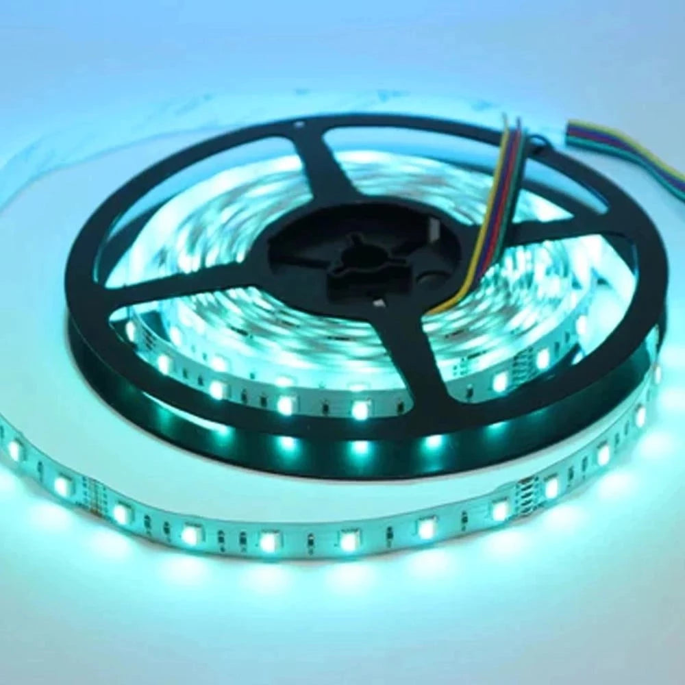 Strip Light RGB 5050 4.4W/ft DC12V Low Voltage LED Outdoor IP65 UL SMD Tape Light