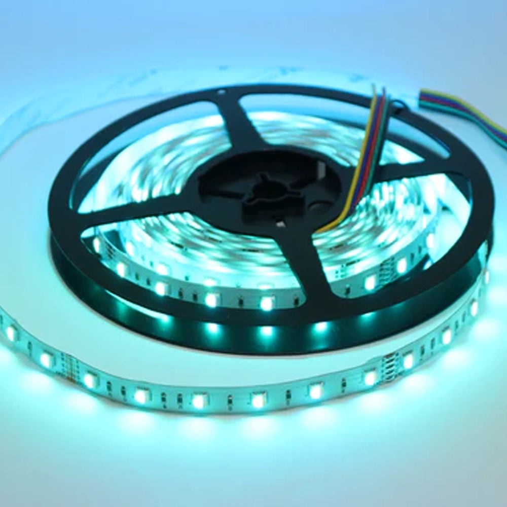 Strip Light RGBW 5050 3.5W/ft DC24V Low Voltage LED Outdoor IP20 UL SMD Tape Light