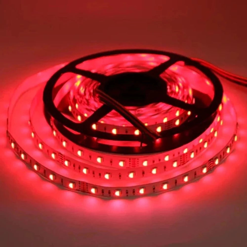 Strip Light RGB 5050 4.4W/ft DC12V Low Voltage LED Outdoor IP65 UL SMD Tape Light