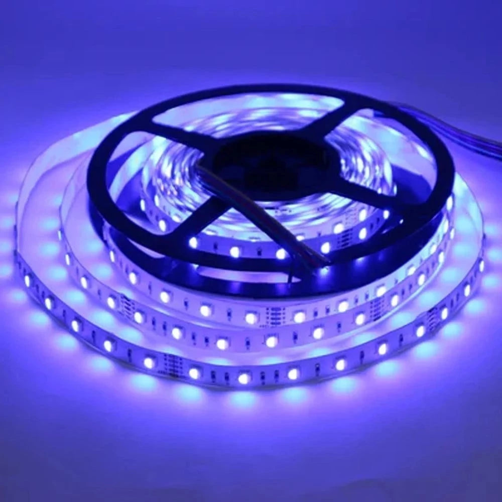 Strip Light RGB 5050 4.4W/ft DC12V Low Voltage LED Outdoor IP65 UL SMD Tape Light