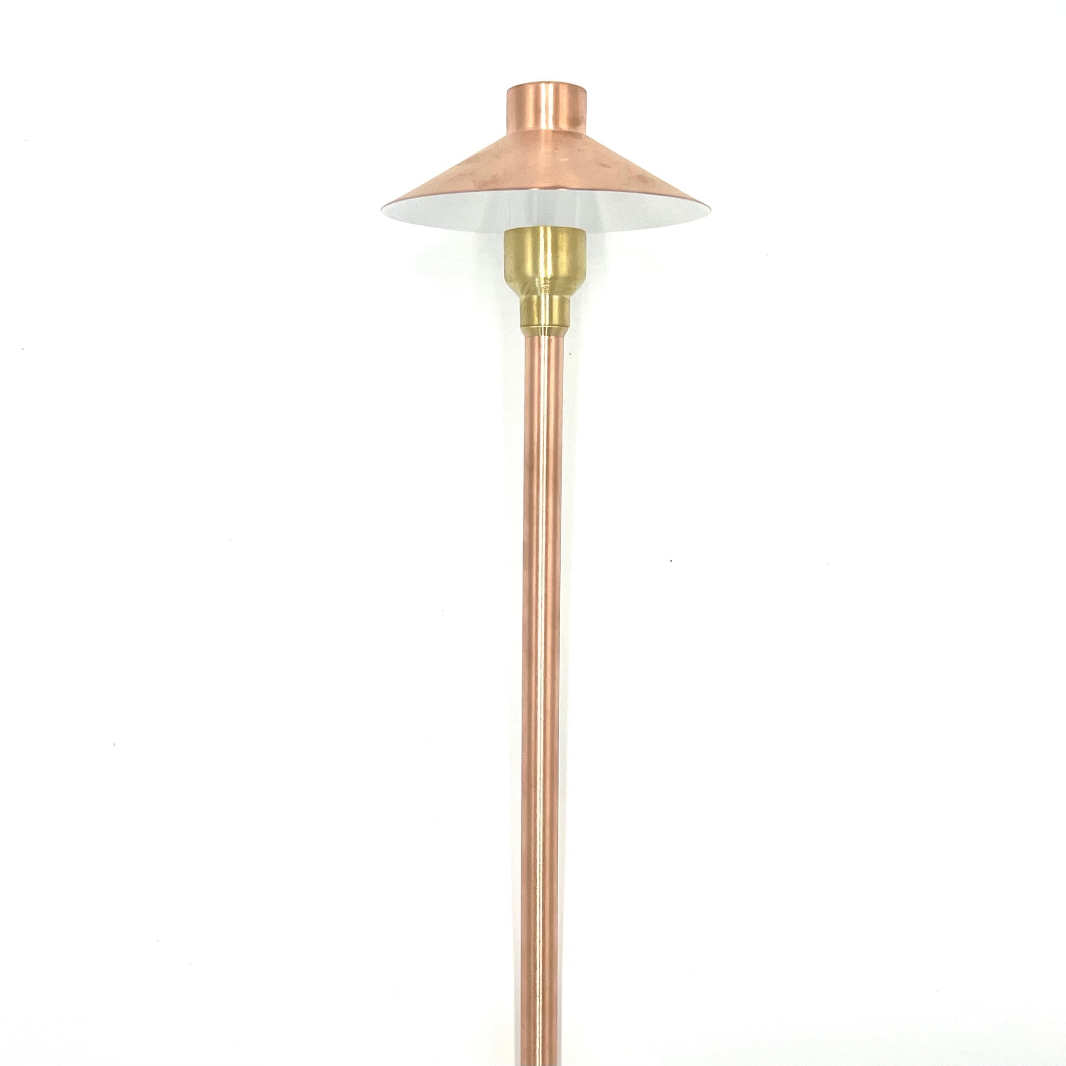 BPLP08 Tulay BH 18" Copper Path Light Low Voltage Landscape Lighting