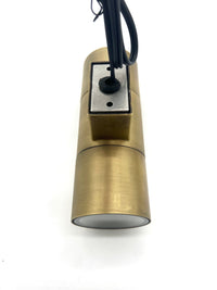 Stelvio Sconce Antique Brass Finish Up/Down Light Low Voltage Outdoor Lighting