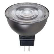 MR16 7W 12V Low Voltage Black LED Bulbs Dimmable Energy Saving Waterproof Light CE & RoHS Certified - 3000K Warm White / Single
