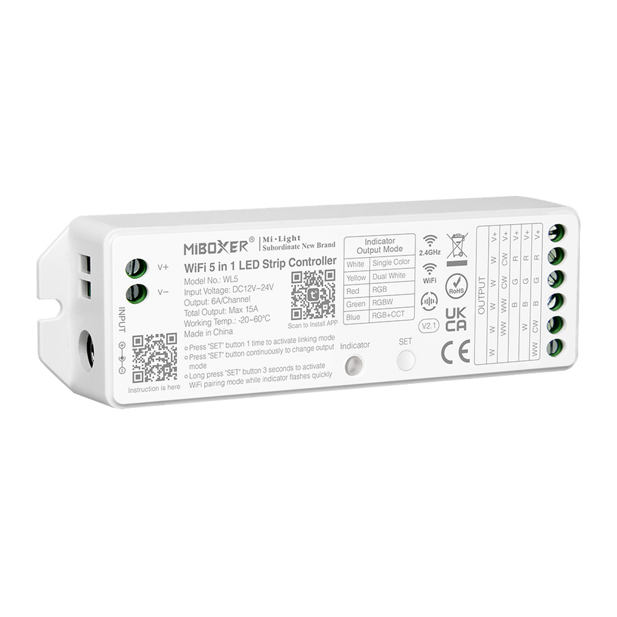 Mi light 5 in online 1 wifi led controller