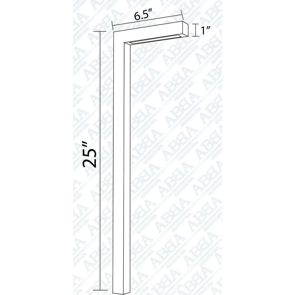 PLB07 Integrated 3W LED Brass L-Shaped Low Voltage Landscape Lighting Path Light.