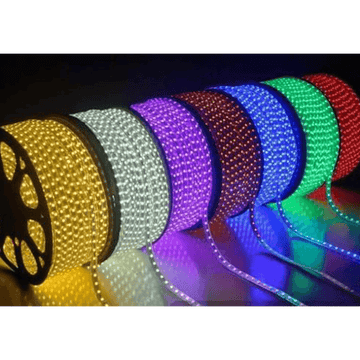 RL100 LED Low Voltage Rope Lights Outdoor IP65 3000K, 5000K, Multi Color  RGB, Pink, Purple, Red, Yellow, Blue, Green