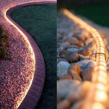 LED Low Voltage Rope Lights | Kings Outdoor Lighting Red / 50 Feet / No