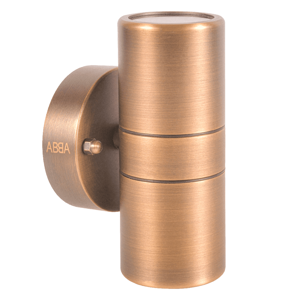 SCB05 LED Cylinder Up Down Light 2 Directional Brass Sconce Lighting 1 ...