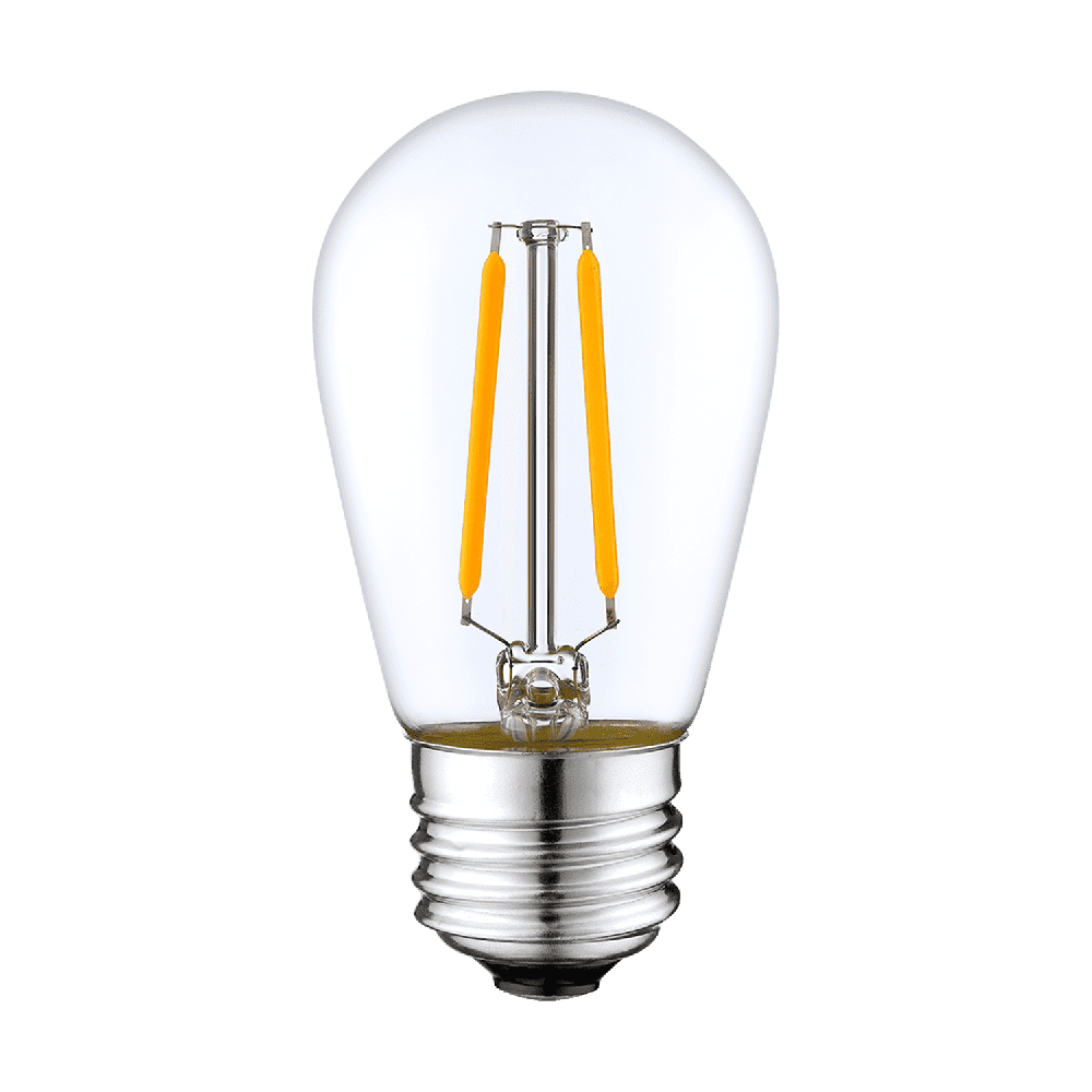 SL101 Replacement Light Bulbs 2W LED E26 12V Low Voltage Edison Style for Bistro String Lights - Kings Outdoor Lighting