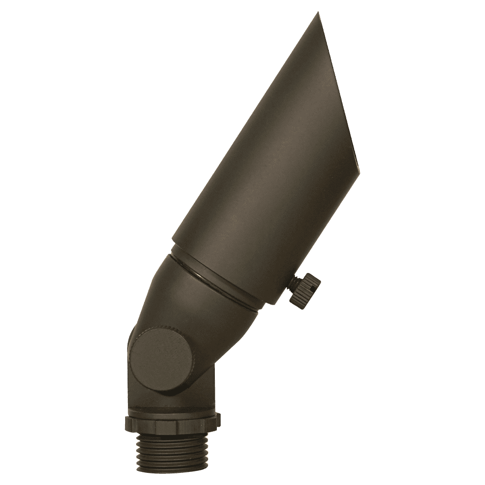 SPB08 5W Low Voltage Outdoor Brass Spotlight Kings Outdoor Lighting