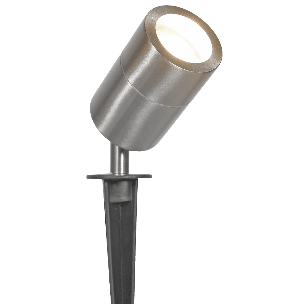 SPS02 Low Voltage LED Stainless Steel Spotlight Adjustable Up Lighting Fixtures - Kings Outdoor Lighting