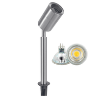SPS02 Proyector LED de acero inoxidable de bajo voltaje Ajustable hacia arriba Accesorios de iluminación