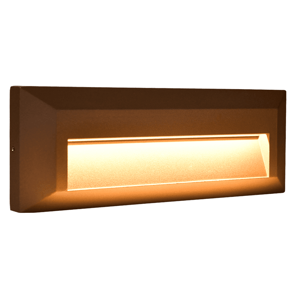 STA04 8W Low Voltage Cast Aluminum Rectangular Surface Mount LED Step or Deck Light - Kings Outdoor Lighting