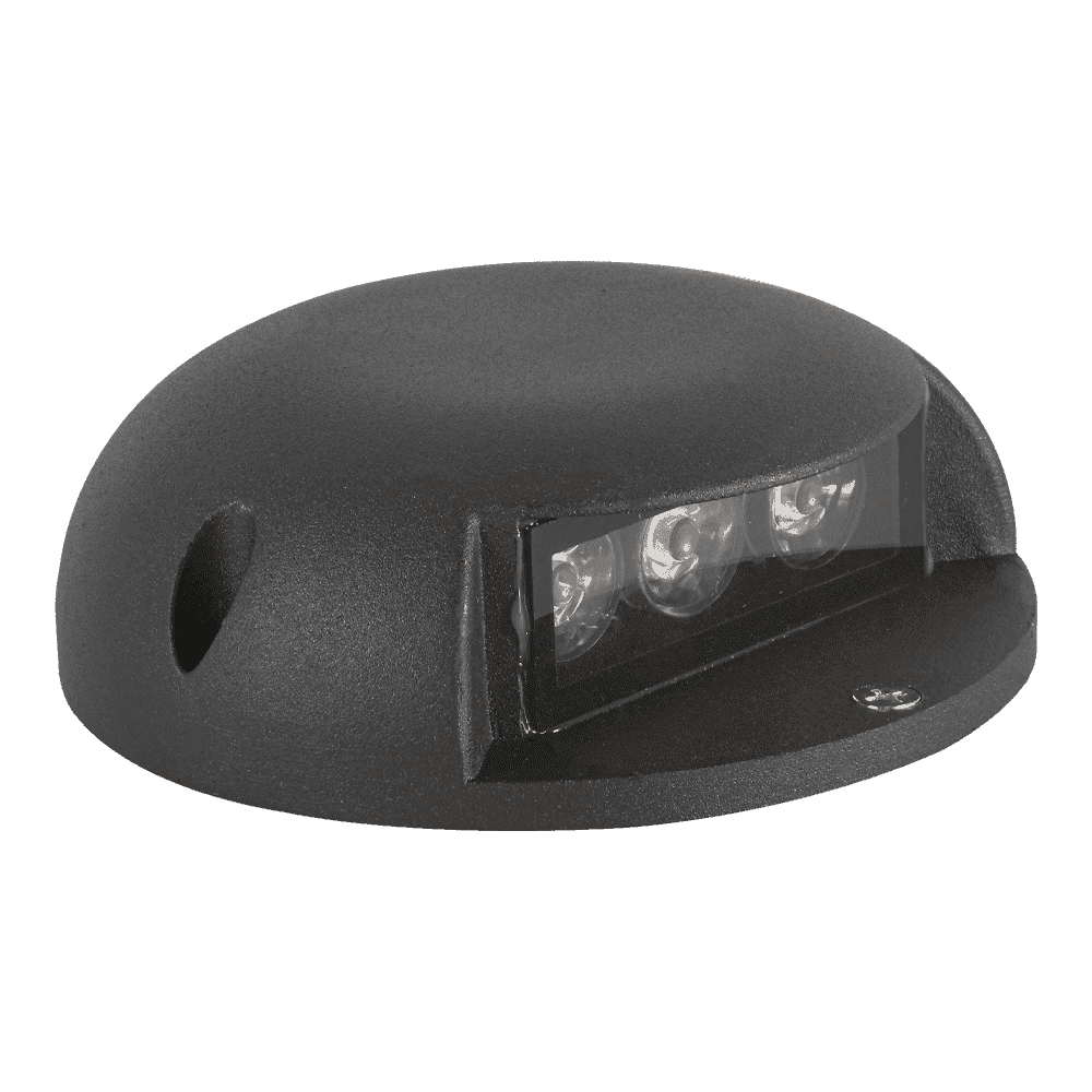 STA05 3W Low Voltage Cast Aluminum Round Surface Mount LED Step or Deck Light - Kings Outdoor Lighting