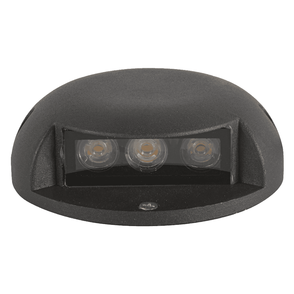 STA05 3W Low Voltage Cast Aluminum Round Surface Mount LED Step or Deck Light - Kings Outdoor Lighting