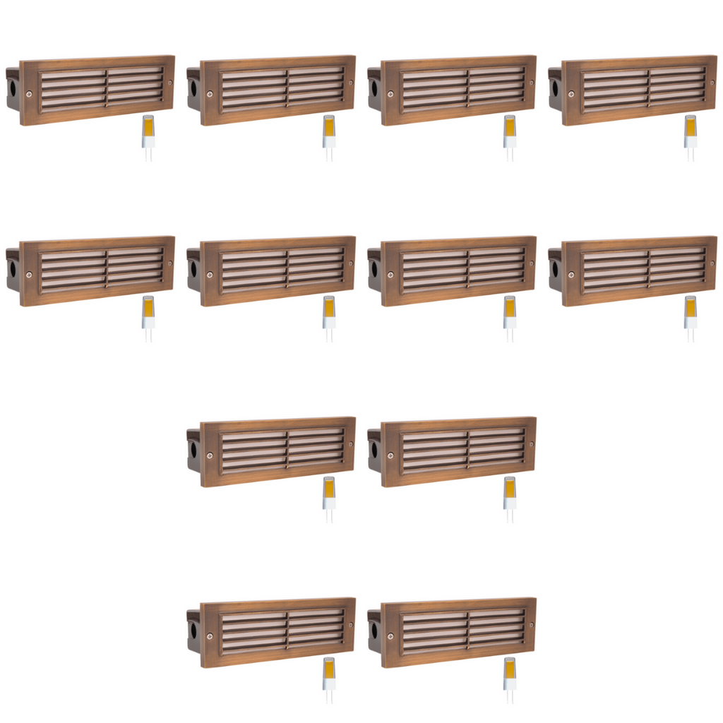 Natural Brass 12 Pack