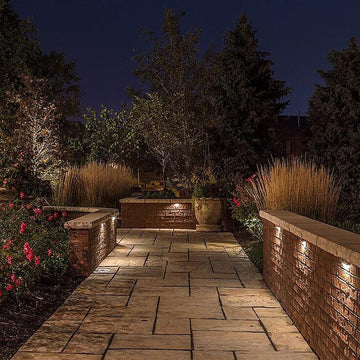 STB06 3W Low Voltage Retaining Wall Step Lights LED Hardscape Paver Lighting.