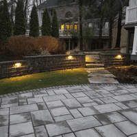 STB01 1W Small Low Voltage Hardscape Paver Light Retaining Wall LED Step Lighting.