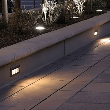 STB08 4W LED Outdoor Indoor Brass Step Light Kings Outdoor Lighting