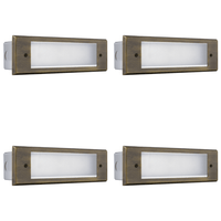 Iluminación de bajo voltaje de luz de paso horizontal para interiores y exteriores STB10 3W LED