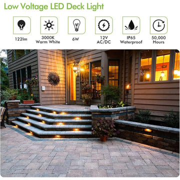 Low Voltage Deck Lights - Low Voltage Deck Lighting