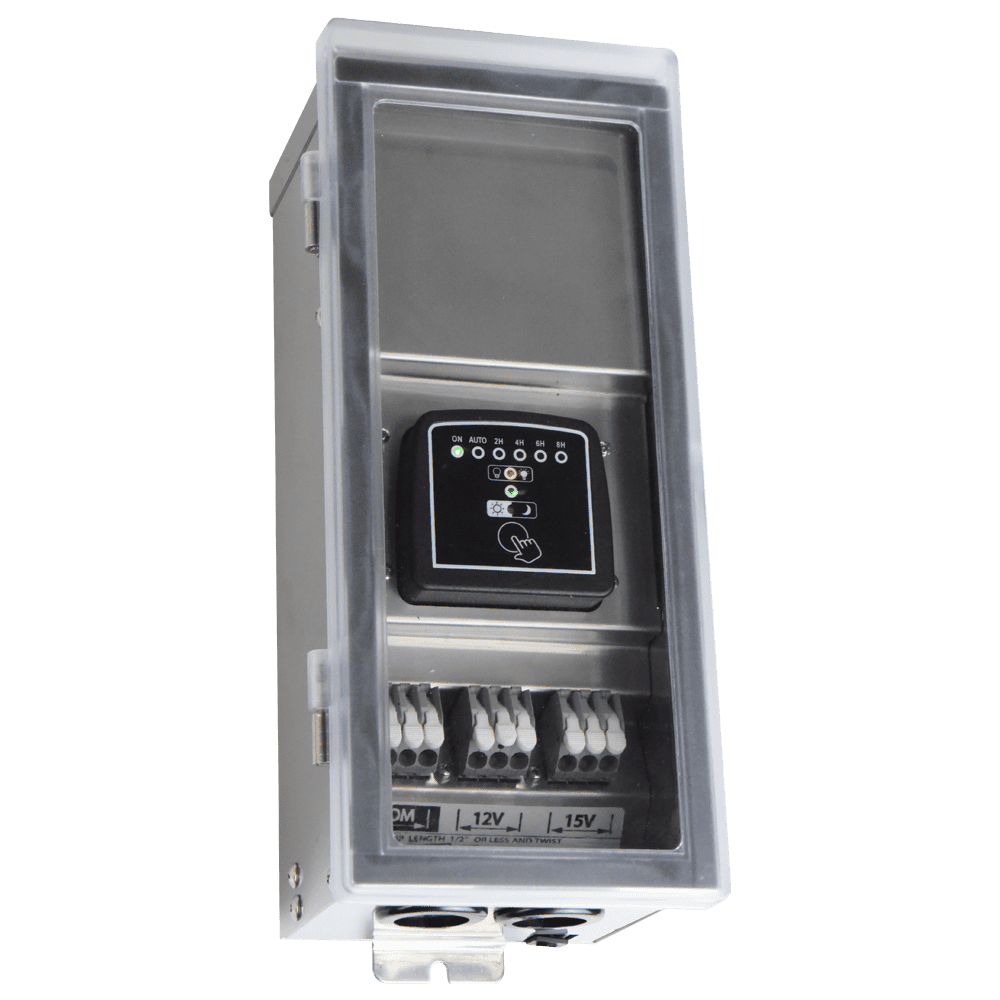 STS300 300W Digital 12V, 15V Low Voltage Transformer with Photocell & Timer IP65
